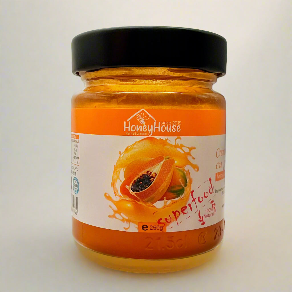 Crema de miere cu papaya 250 g