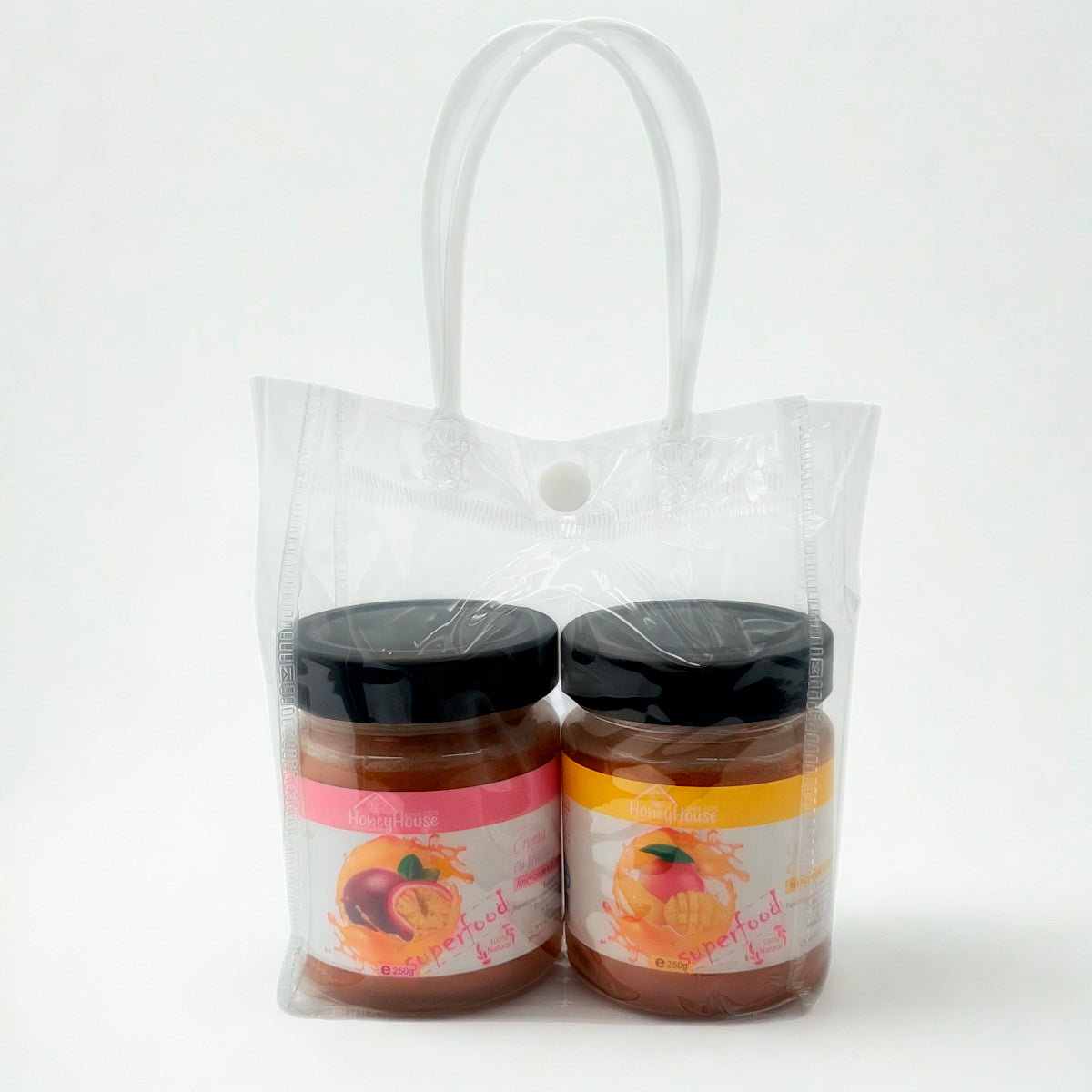 Honey Cream Set – Passion Fruit &amp; Mango, 2x250g