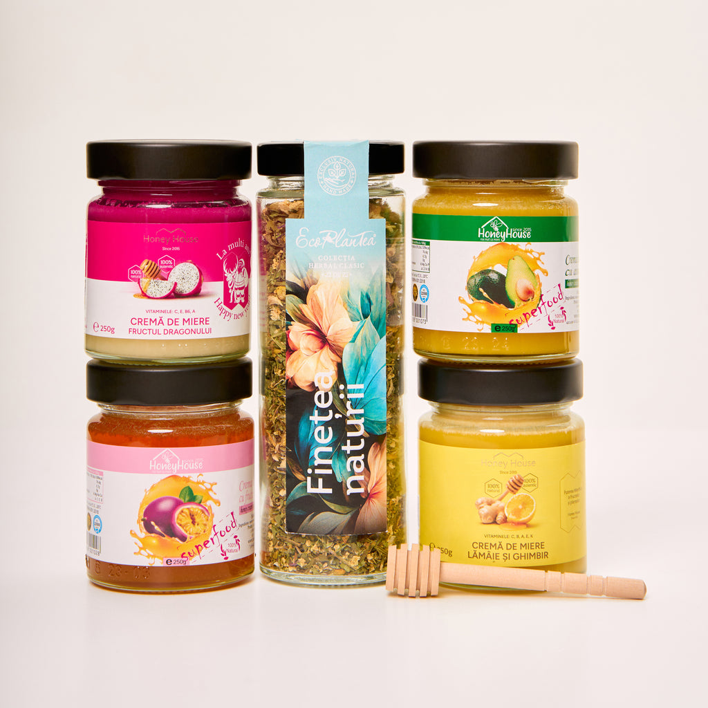 Set 4 gusturi + ceai