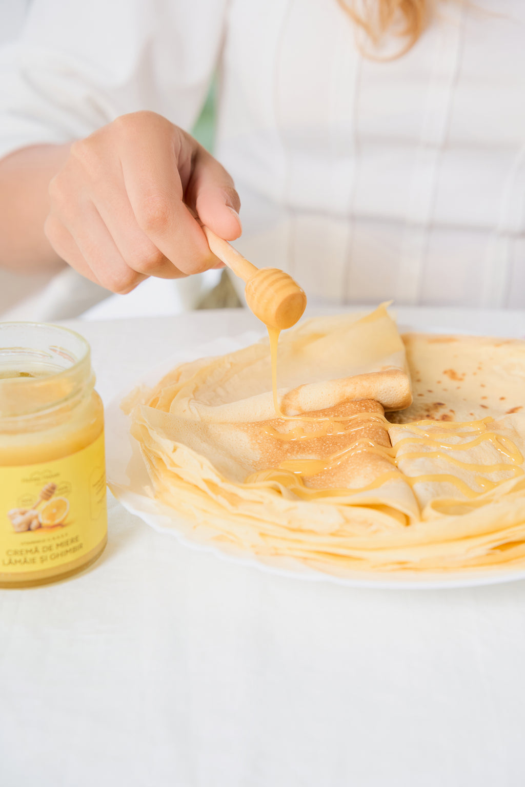 Crema de miere cu lamaie si ghimbir 250 g