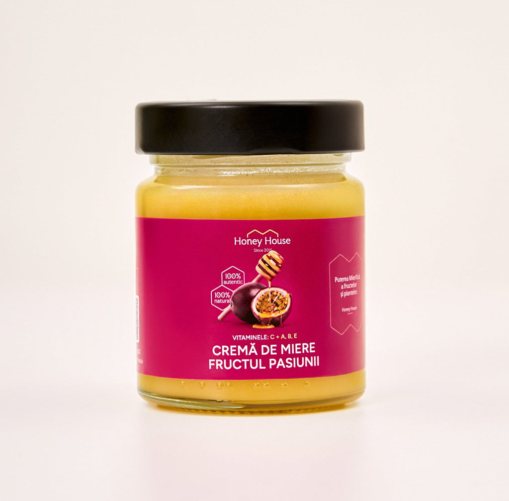 Crema de miere cu fructul pasiunii 250g