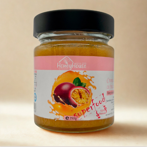 Crema de miere cu fructul pasiunii 250 g