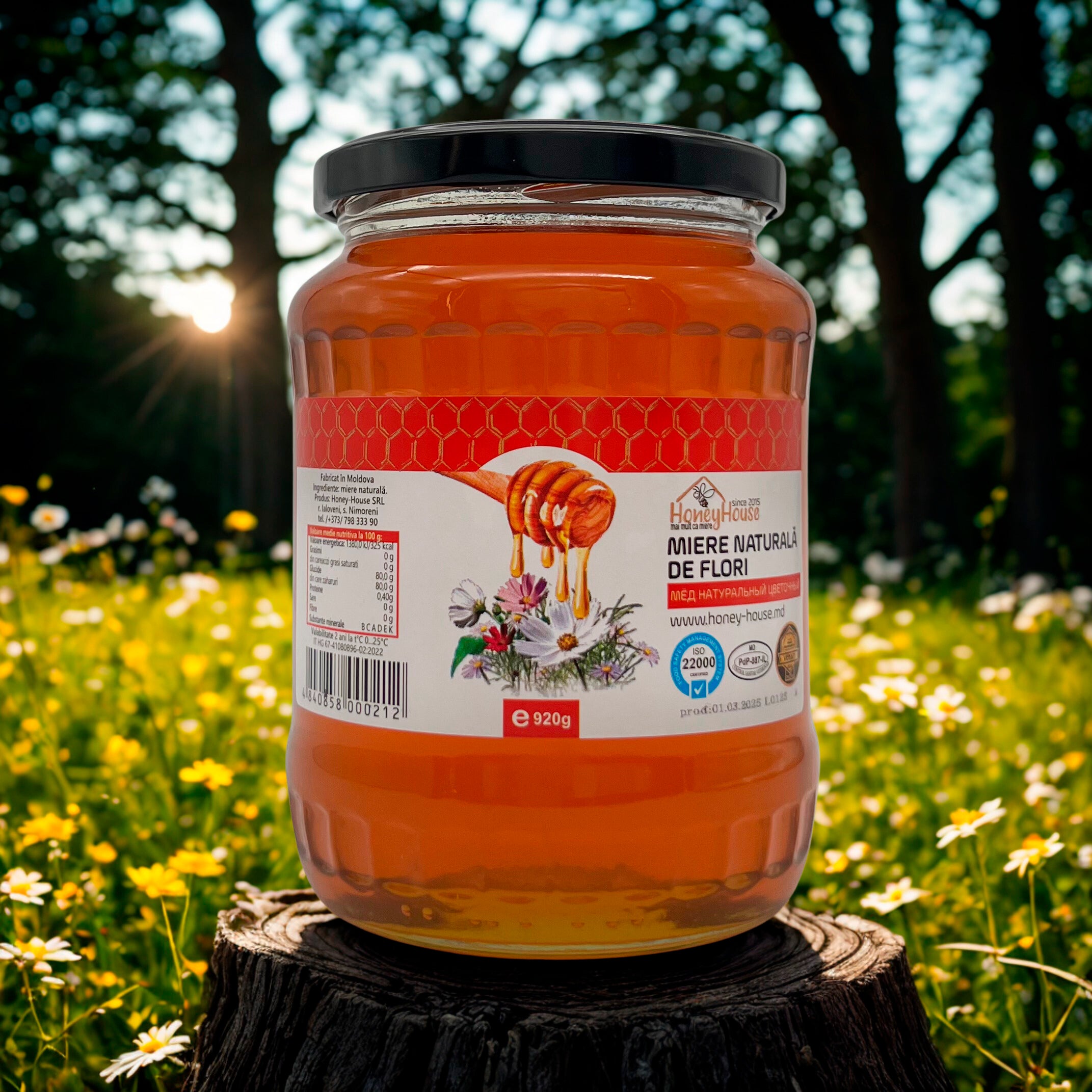 Miere de flori 920 g