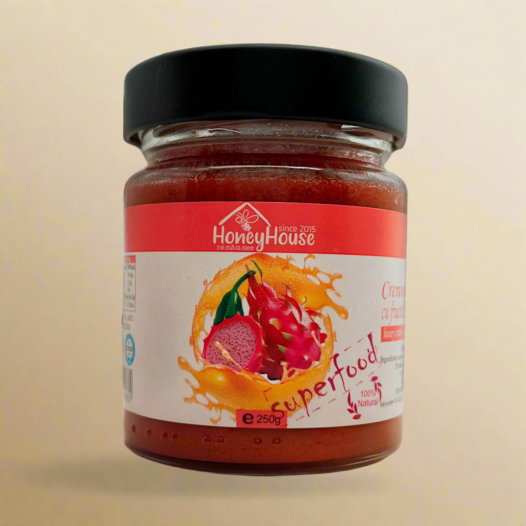 Crema de miere cu fructul dragonului 250 g